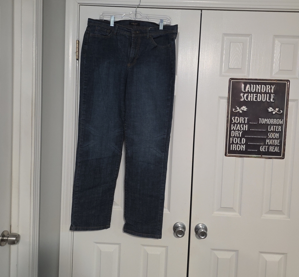 Nine West Dark Blue Flare Jeans